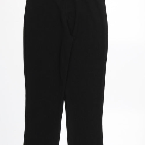Preworn Womens Black   Trousers  Size 10 L26 in