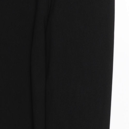 Preworn Womens Black   Trousers  Size 10 L26 in