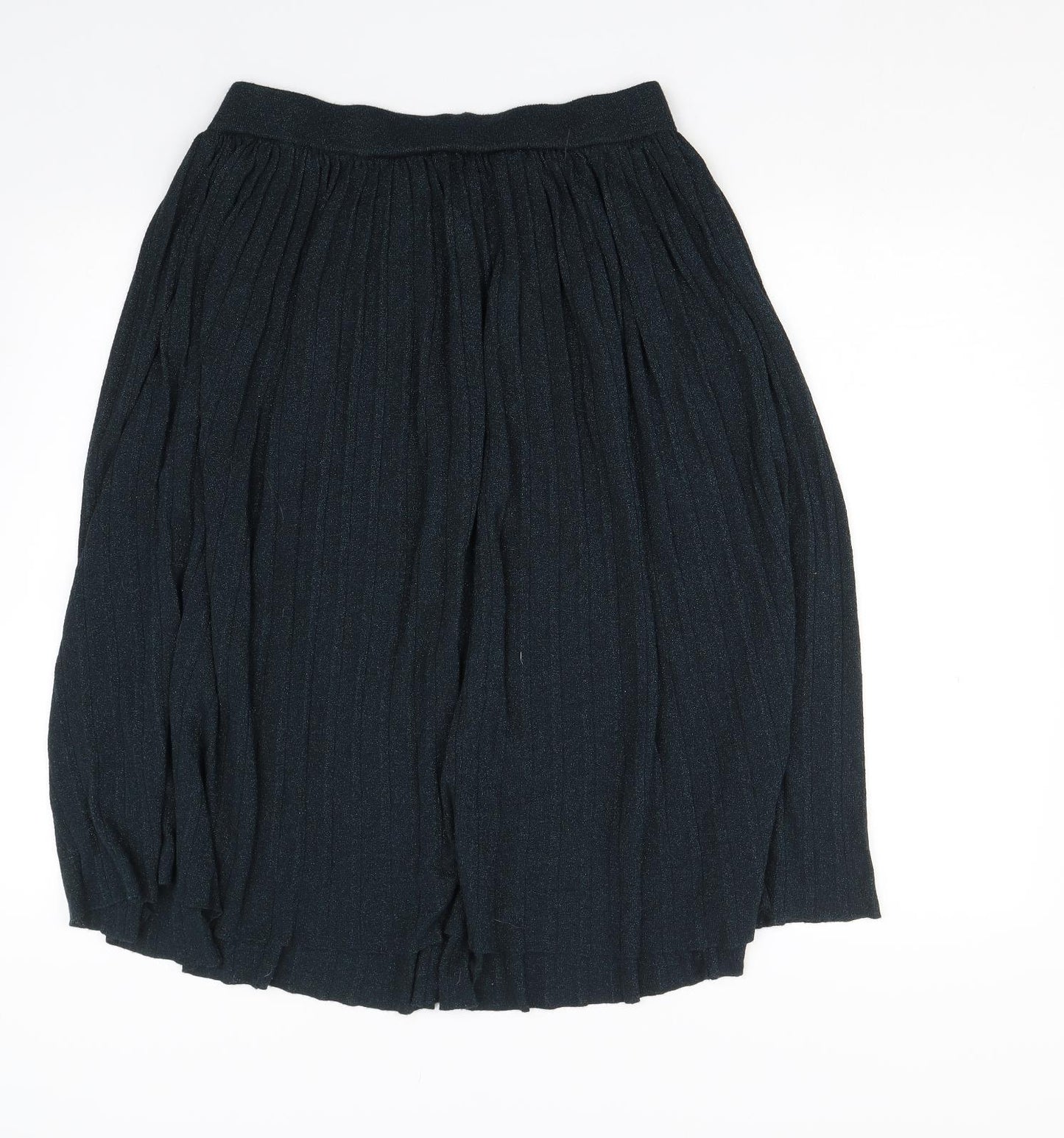 H&M Womens Blue   Flare Skirt Size L