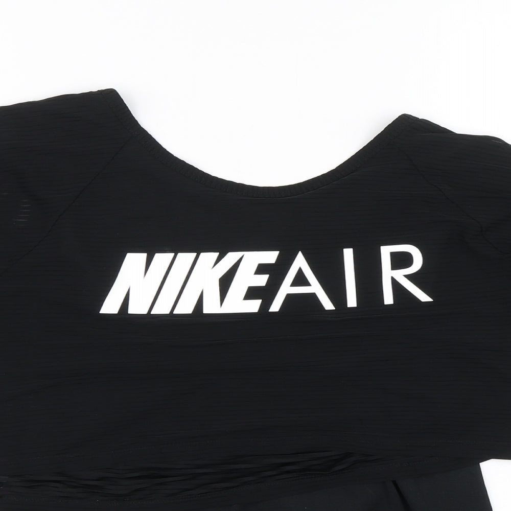 Nike Womens Black   Basic T-Shirt Size M