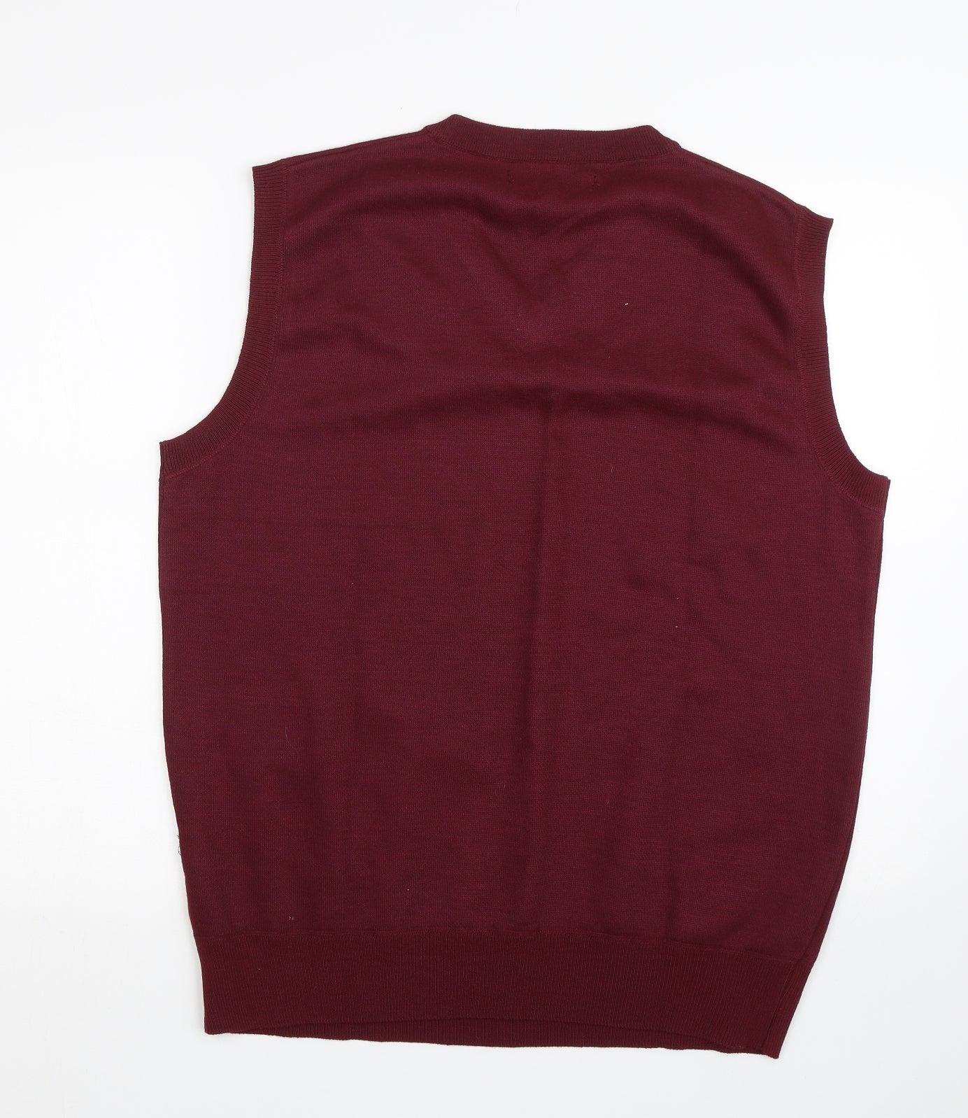 Pierre Roche Mens Red   Vest Jumper Size XL