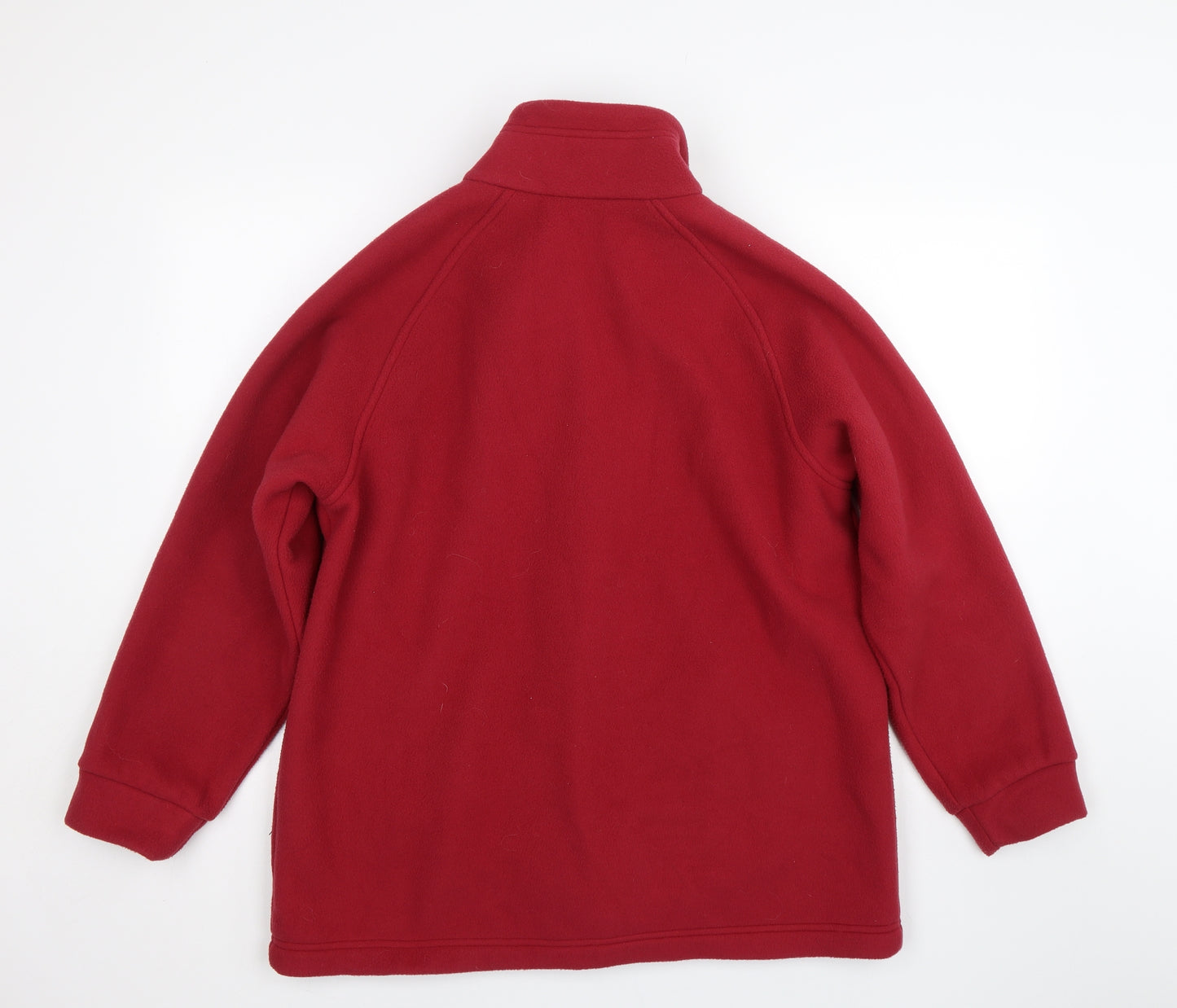 M&S Mens Red   Full Zip Sweatshirt