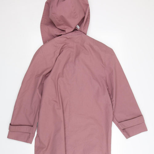 Preworn Womens Purple   Trench Coat Coat Size 6