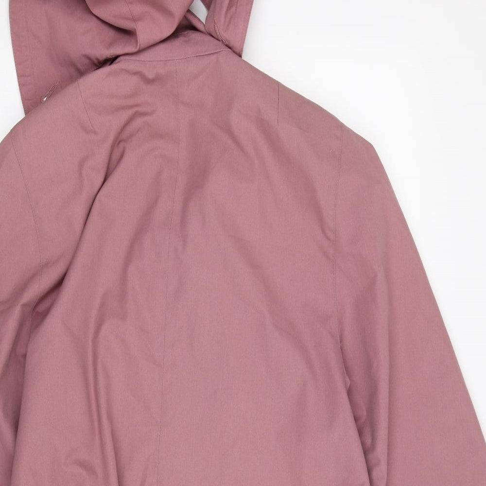 Preworn Womens Purple   Trench Coat Coat Size 6