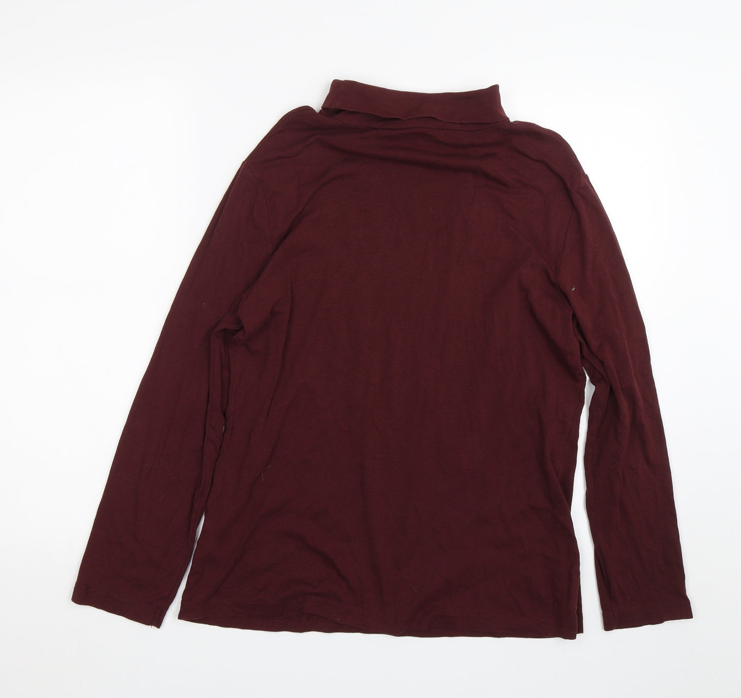 Peacocks Womens Red   Basic T-Shirt Size 20