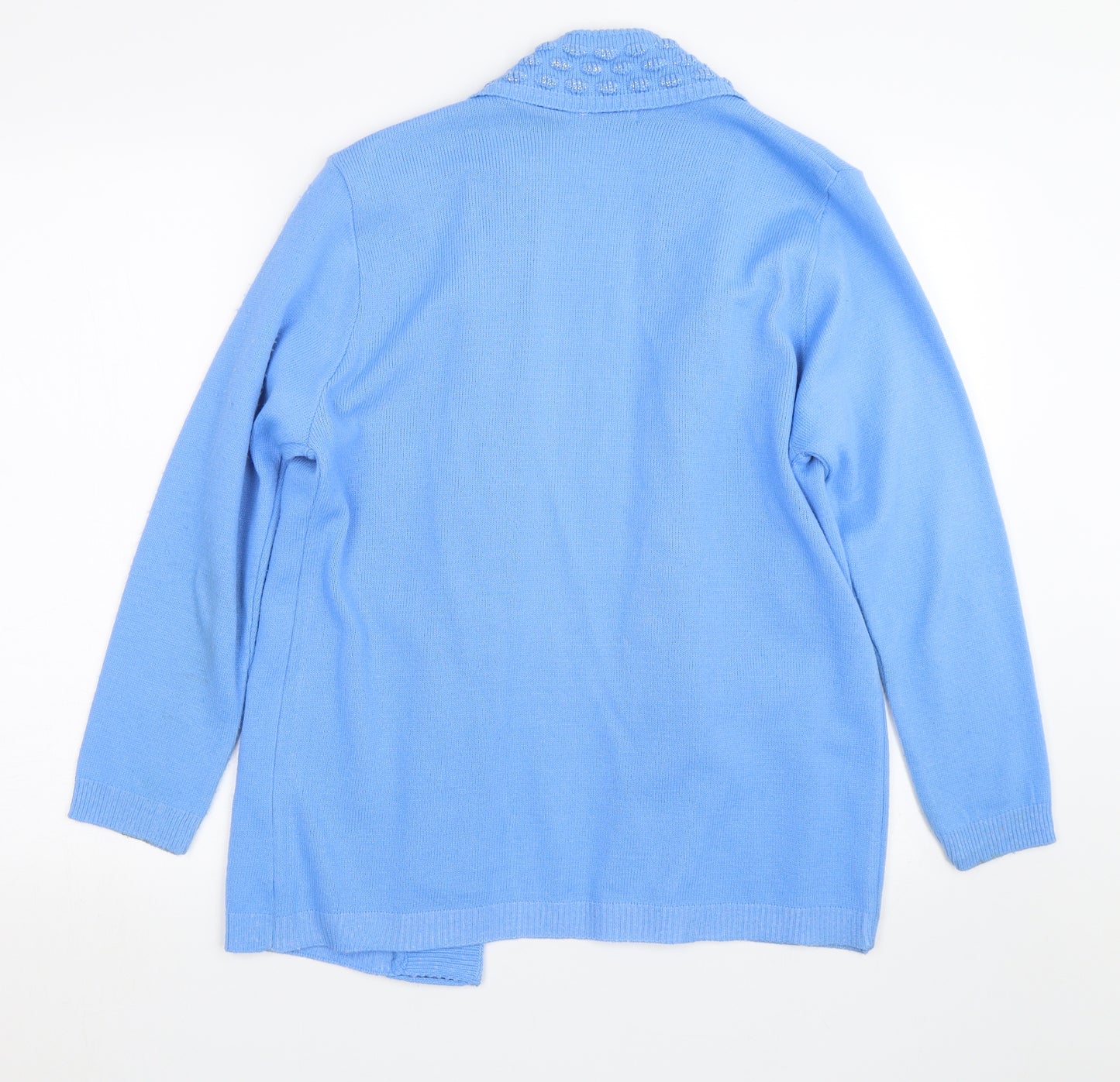 Envy Womens Blue   Cardigan Jumper Size L