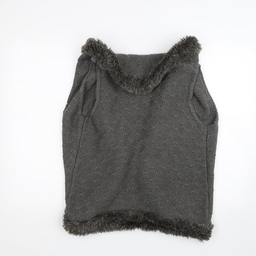 Joanna Hope Womens Grey   Cardigan Jumper Size 14