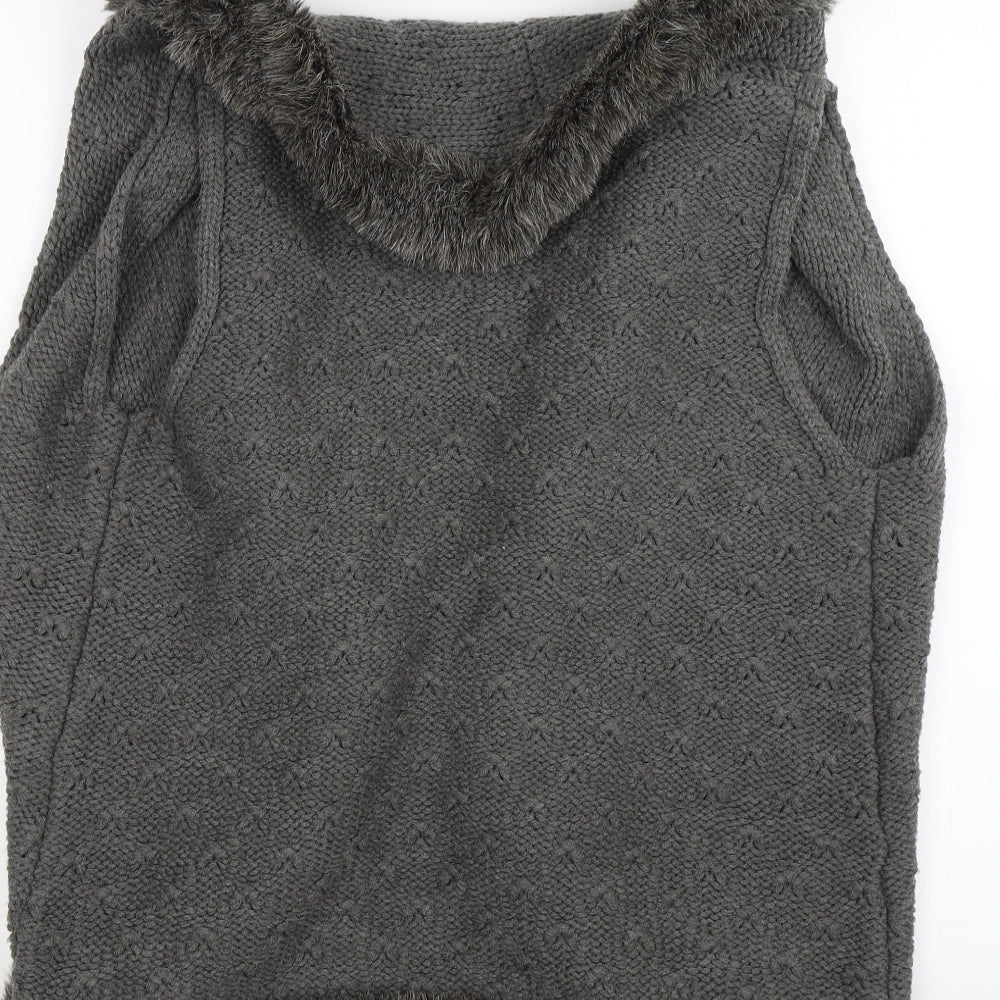 Joanna Hope Womens Grey   Cardigan Jumper Size 14