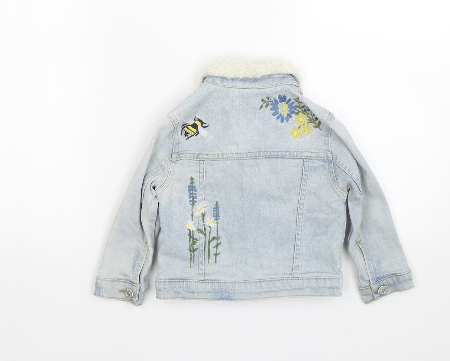 I love denim Girls Blue  Denim Jacket  Size 3 Years  - Summer
