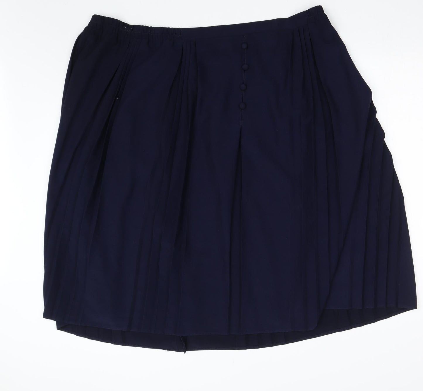 Bonmarché Womens Blue   Flare Skirt Size 24