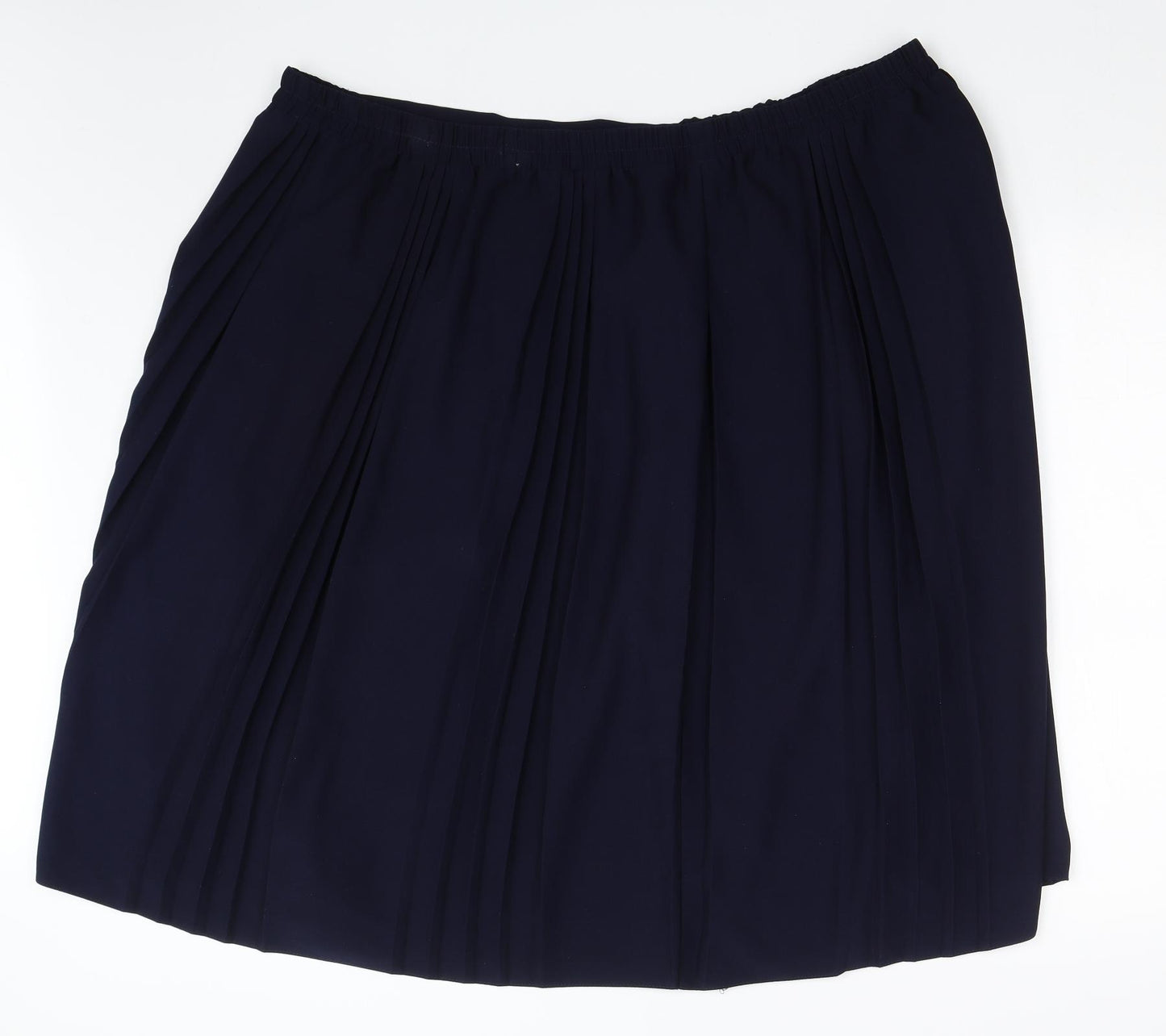 Bonmarché Womens Blue   Flare Skirt Size 24