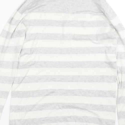 Primark Womens Grey Striped  Pullover Jumper Size 12