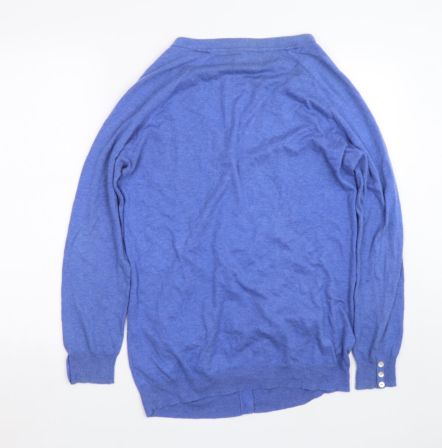 NEXT Womens Blue   Cardigan Jumper Size 14