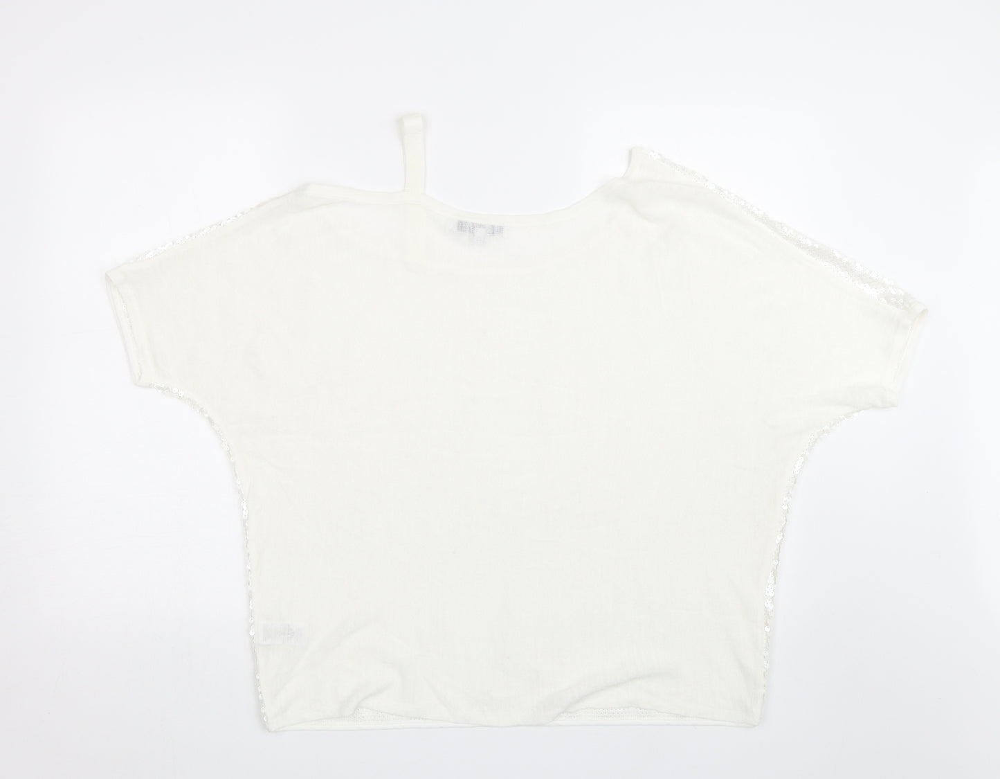 NEXT Womens White   Basic T-Shirt Size 16