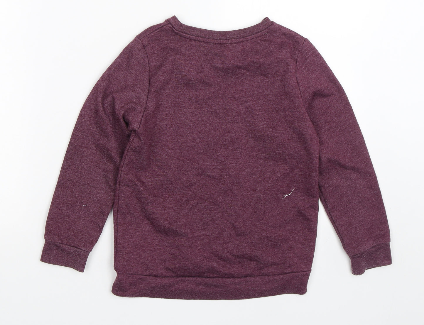 F&F Girls Purple   Pullover Sweatshirt Size 7-8 Years