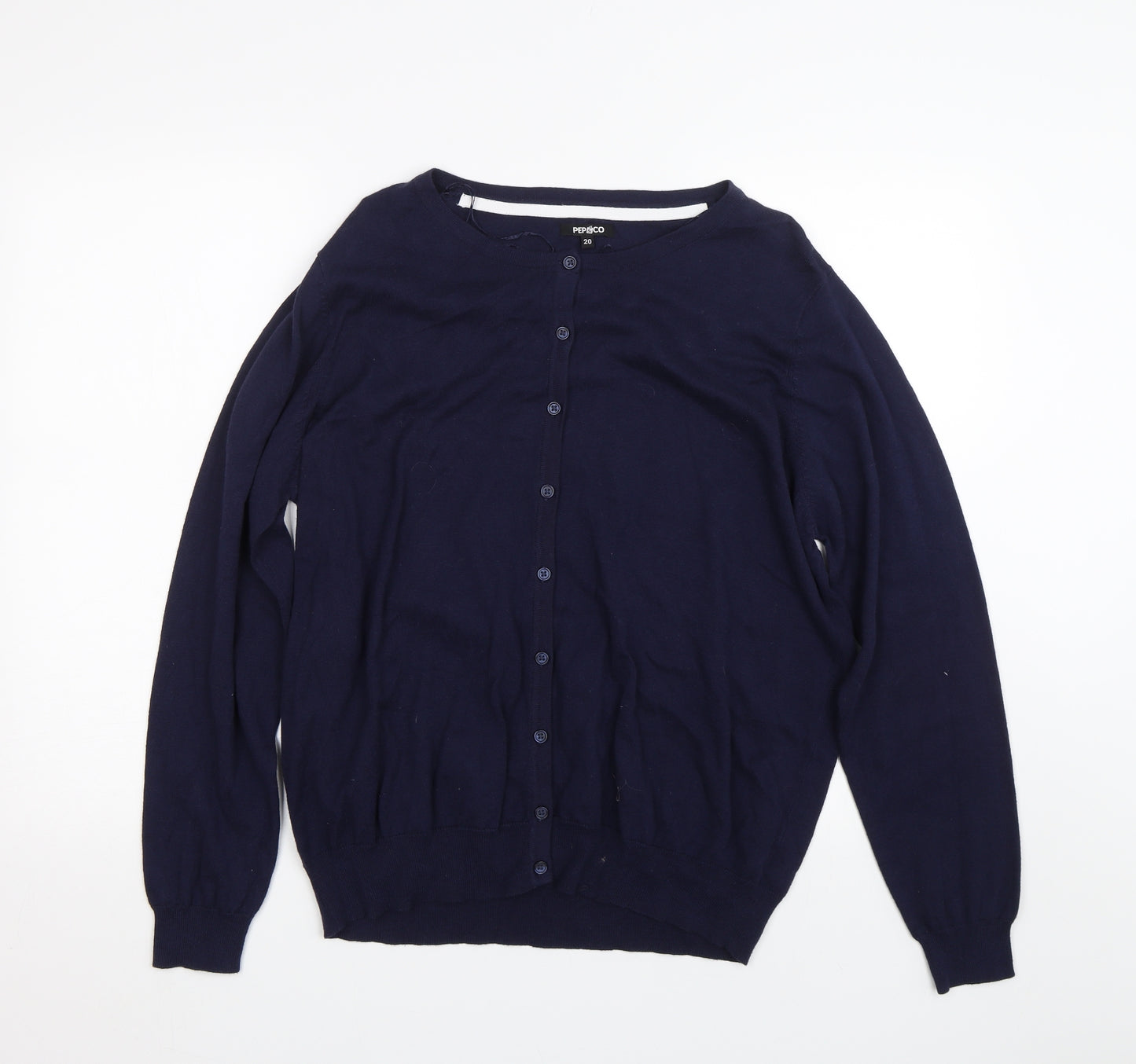 Pep&co Womens Blue   Cardigan Jumper Size 20