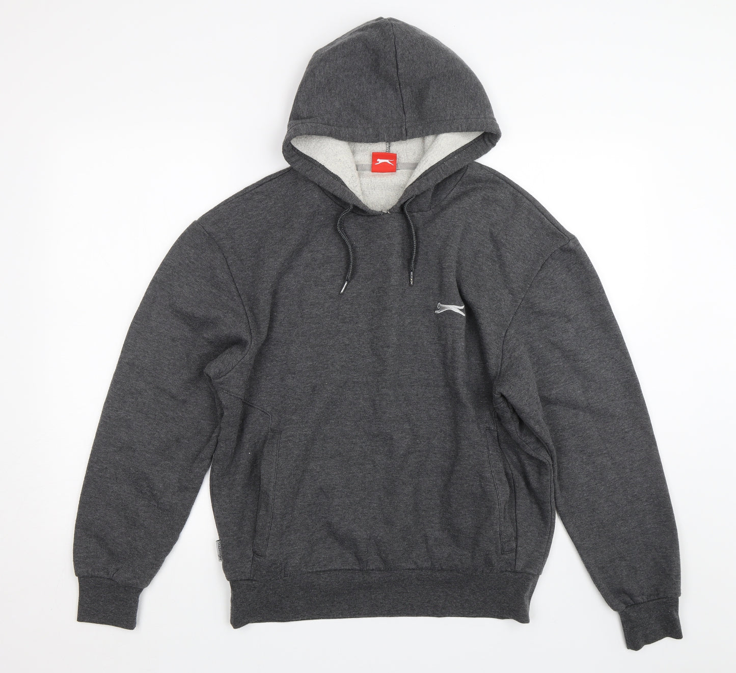 Slazenger Mens Grey   Pullover Hoodie Size M