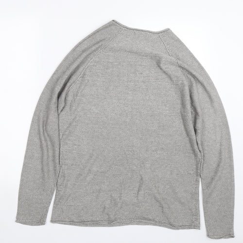 New Look Mens Grey   Pullover Jumper Size M