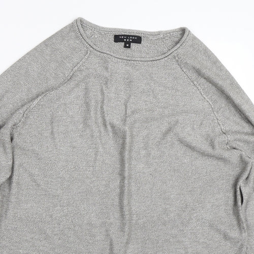 New Look Mens Grey   Pullover Jumper Size M