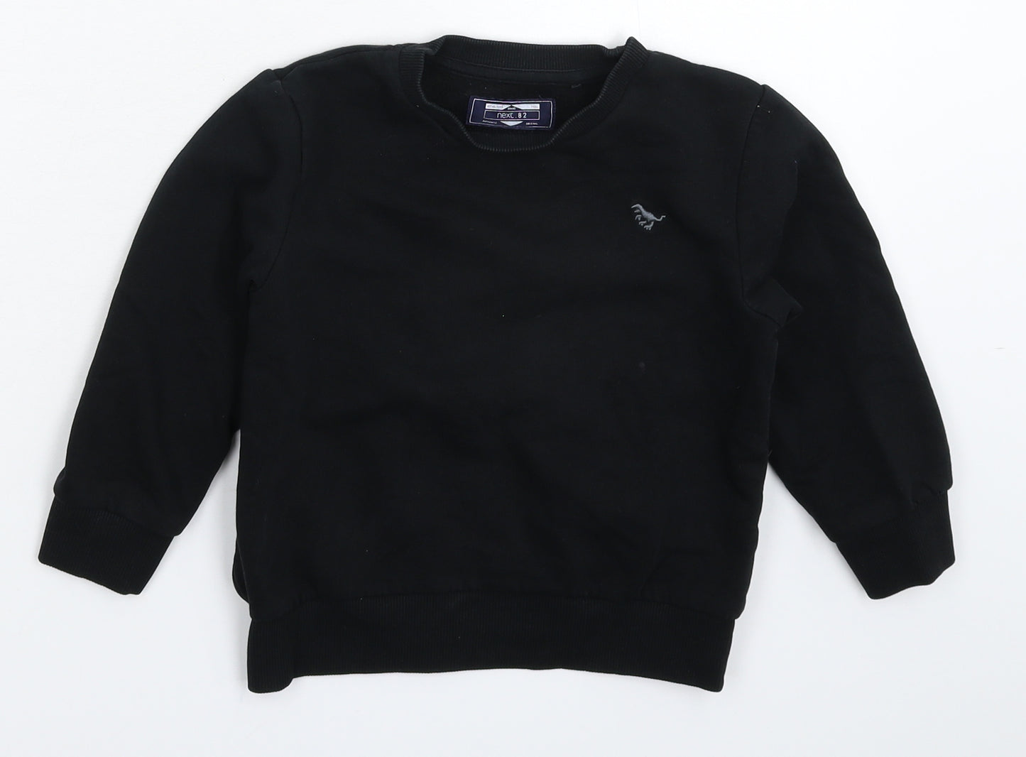 NEXT Boys Black   Pullover Sweatshirt Size 3-4 Years