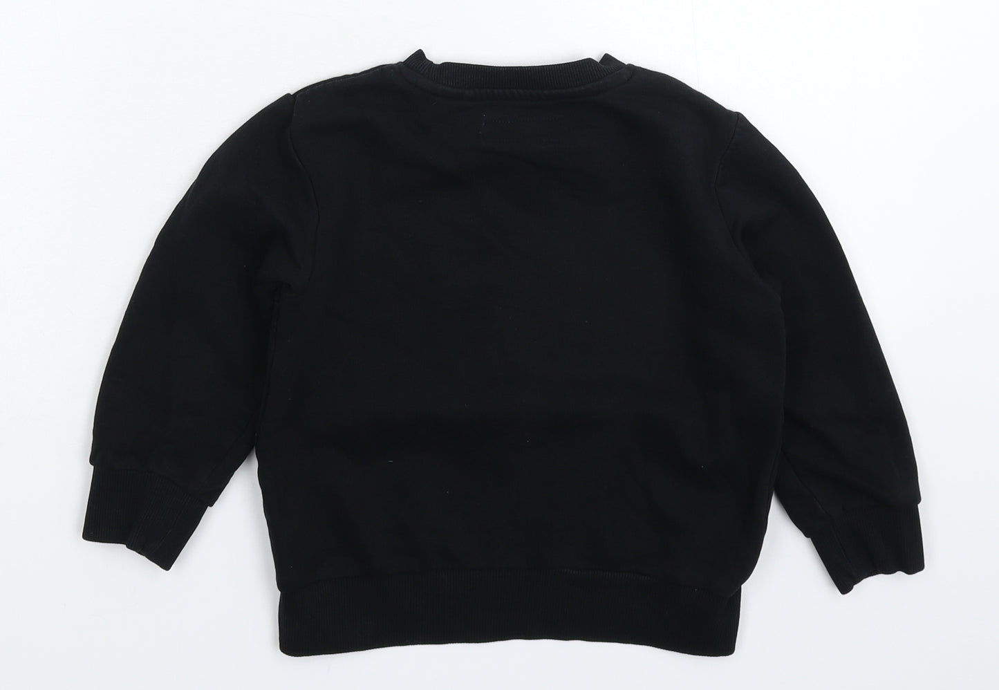 NEXT Boys Black   Pullover Sweatshirt Size 3-4 Years
