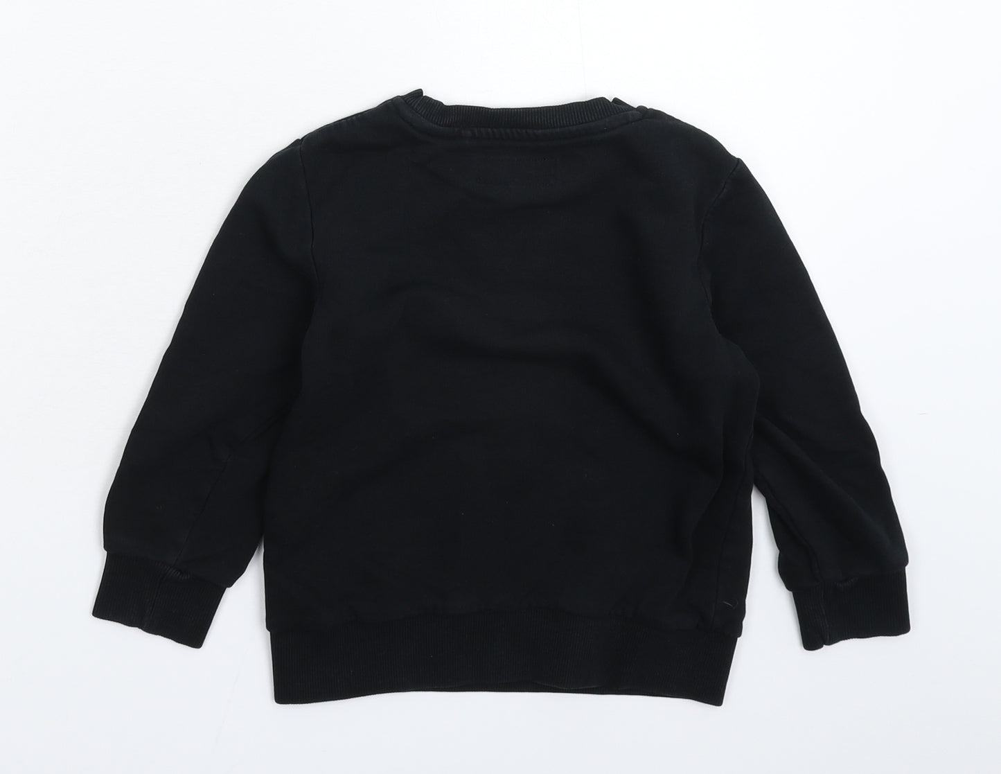 NEXT Boys Black   Pullover Sweatshirt Size 3-4 Years