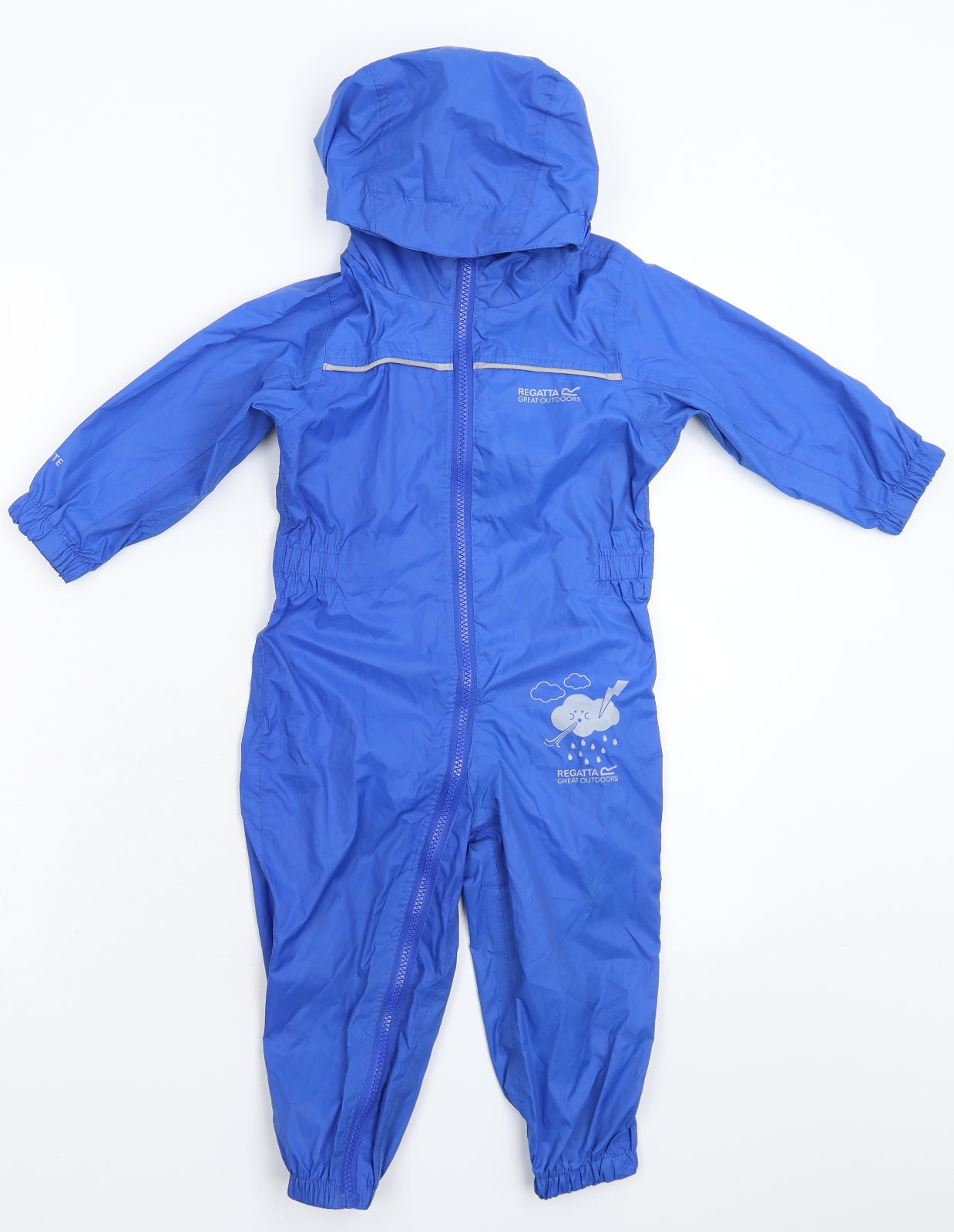 Regatta Boys Blue   Coverall One-Piece Size 18-24 Months