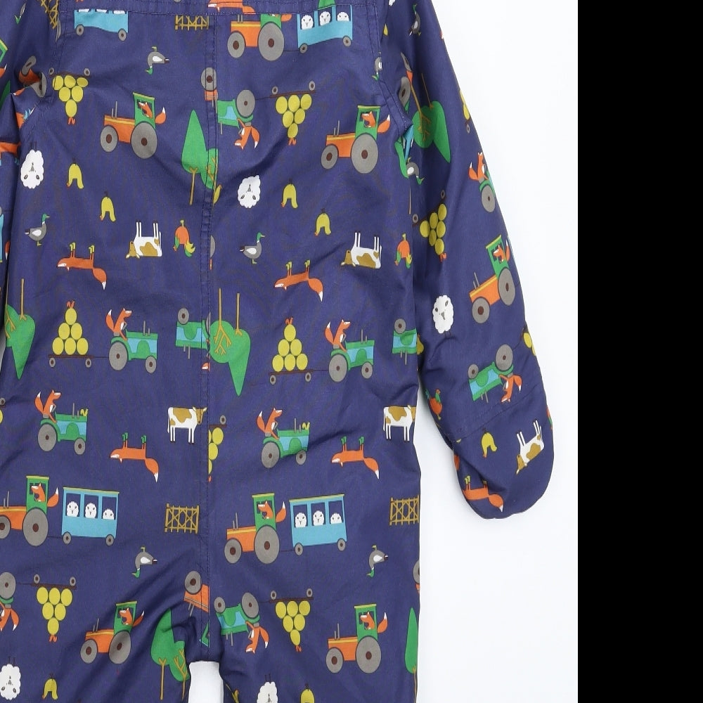 Joules Baby Blue   Coverall One-Piece Size 36 Months