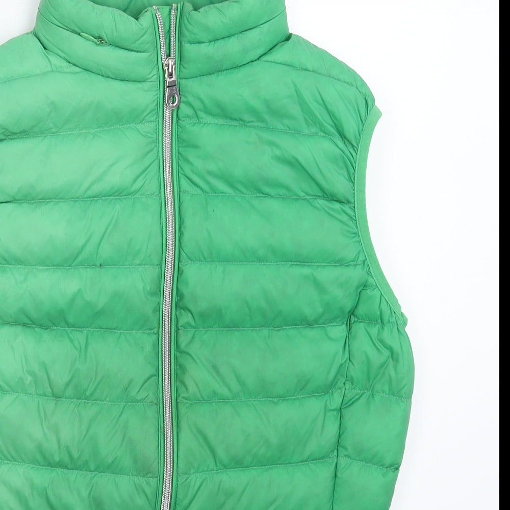 Marks and Spencer Womens Green   Gilet Jacket Size 8