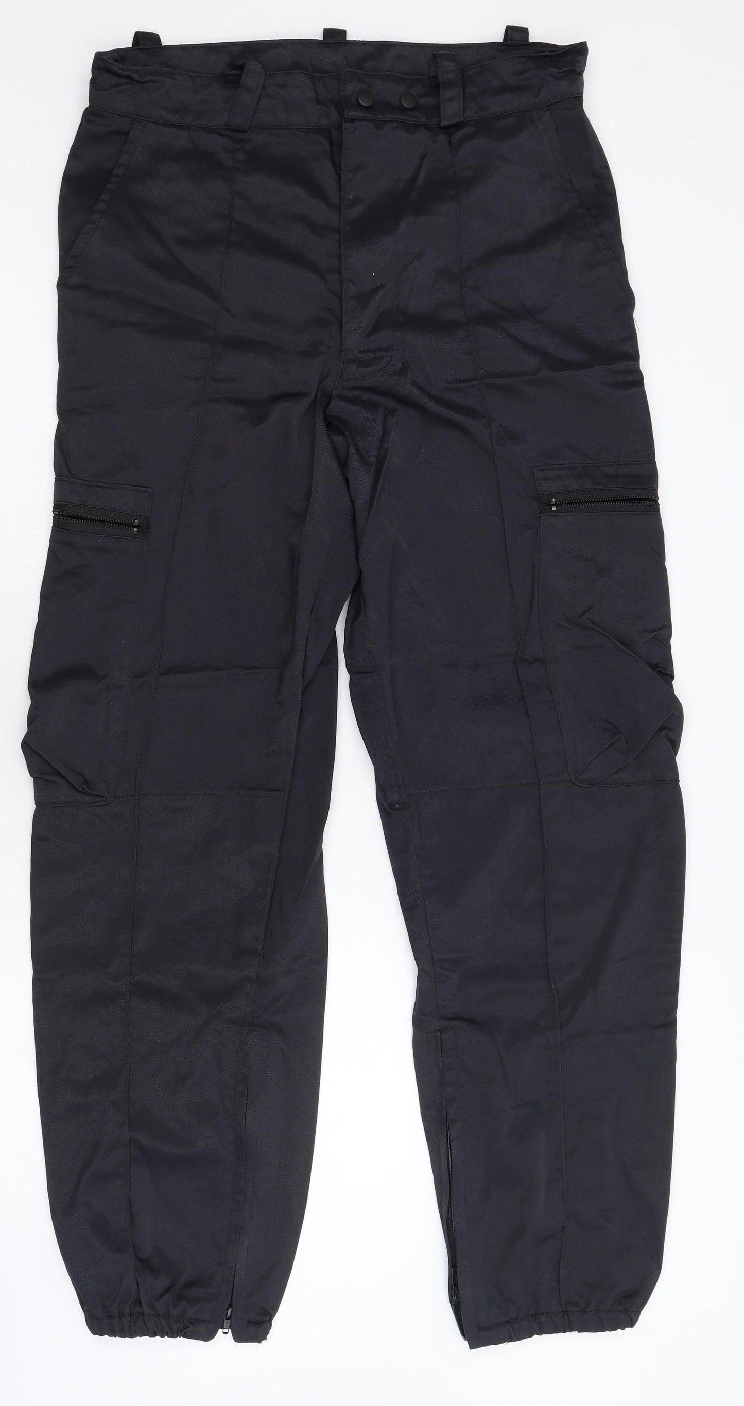 Derby Unitex Mens Blue   Cargo Trousers Size 32 L31 in