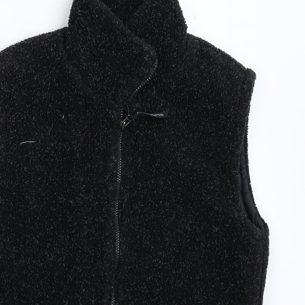 Arctic Storm Mens Black  Fleece Gilet Jacket Size S