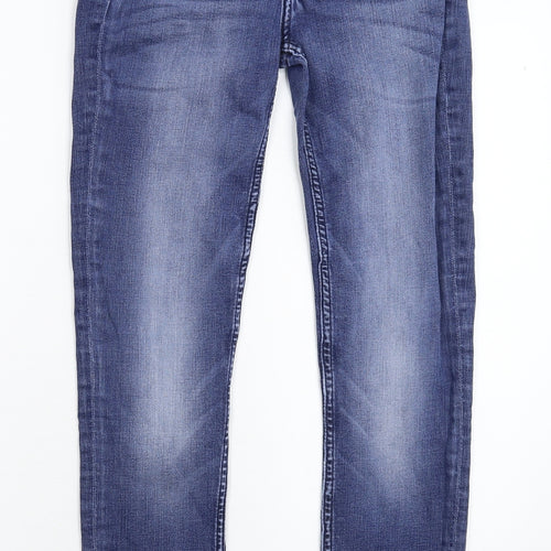 H&M Boys Blue  Denim Skinny Jeans Size 13-14 Years