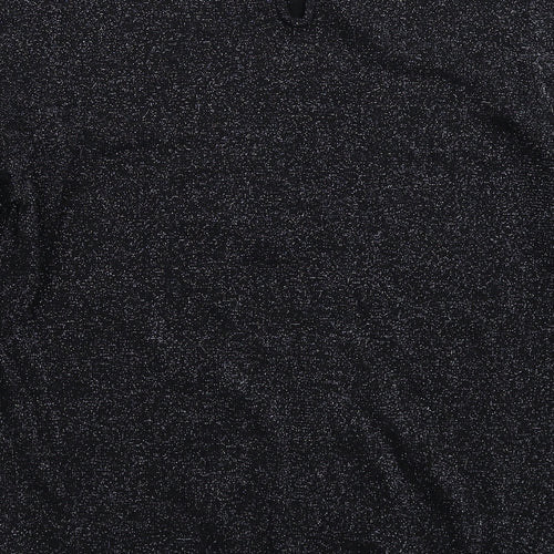 BHS Womens Black  Knit Pullover Jumper Size 14