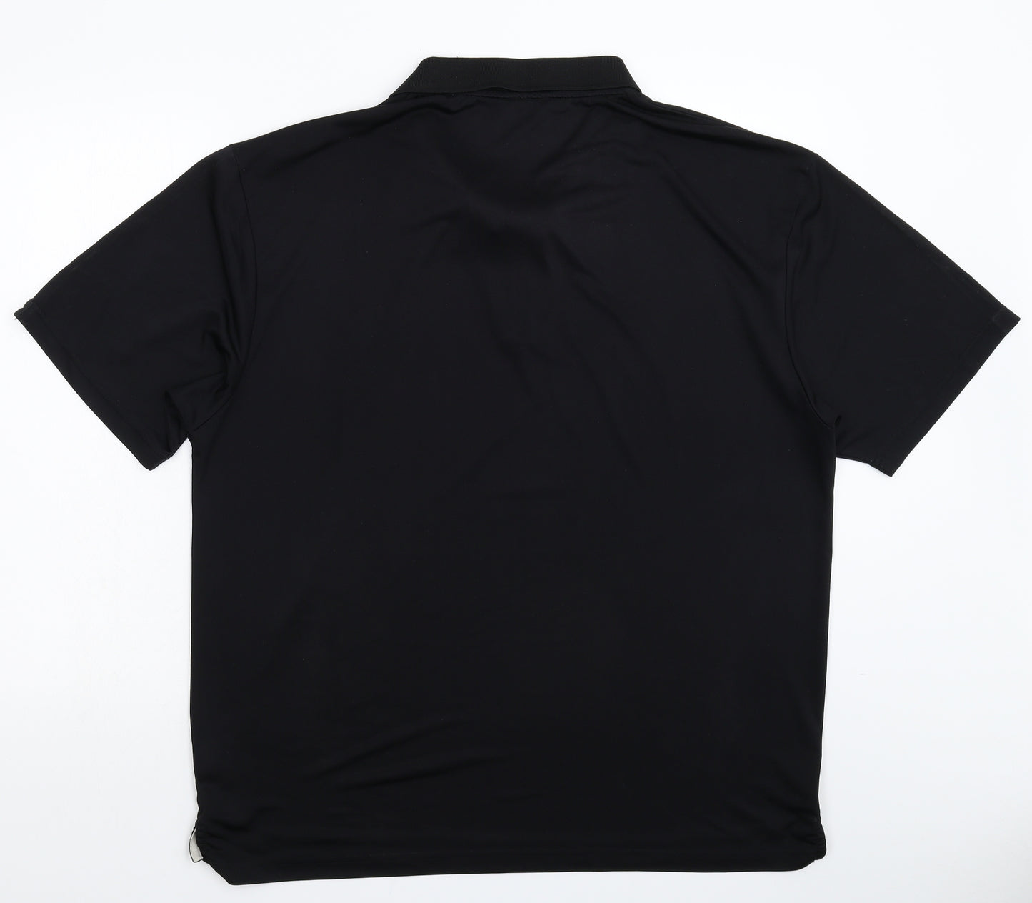 Dunlop Mens Black    Polo Size 2XL