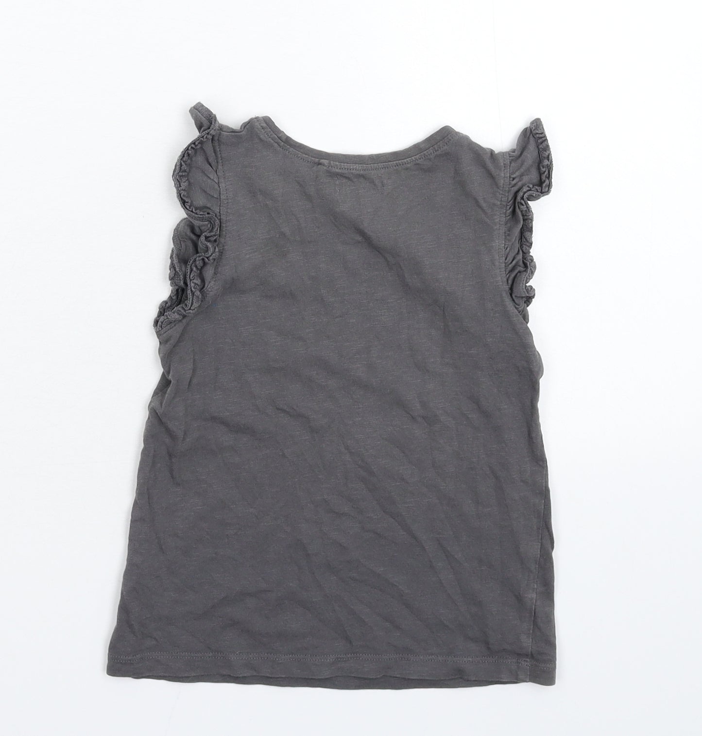NEXT Girls Grey   Basic Tank Size 3-4 Years