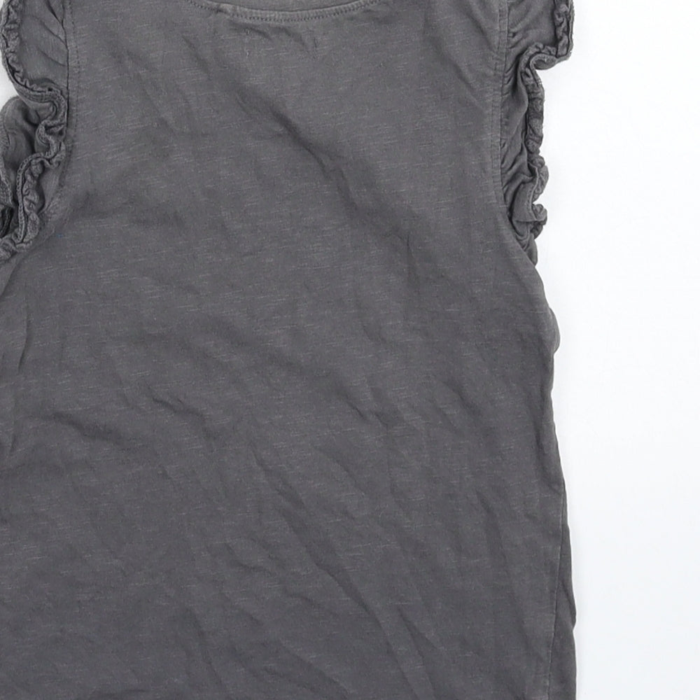 NEXT Girls Grey   Basic Tank Size 3-4 Years