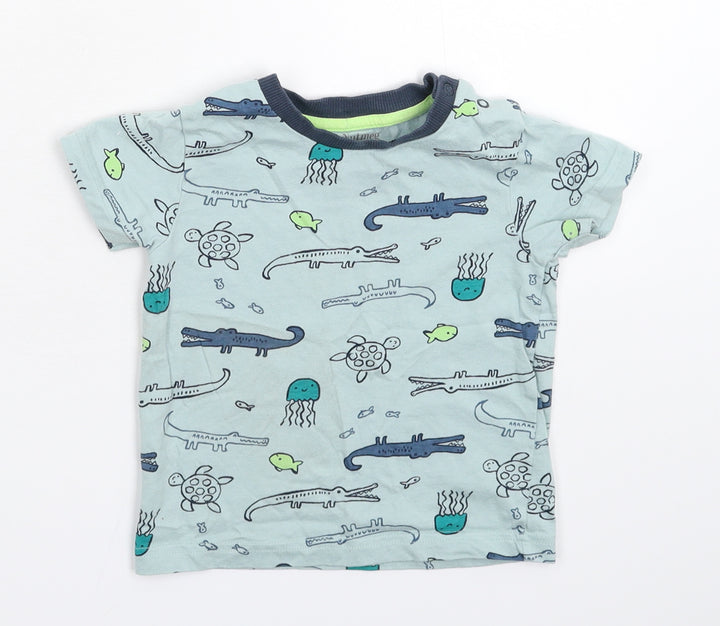 Nutmeg Baby Blue   Basic T-Shirt Size 18-24 Months