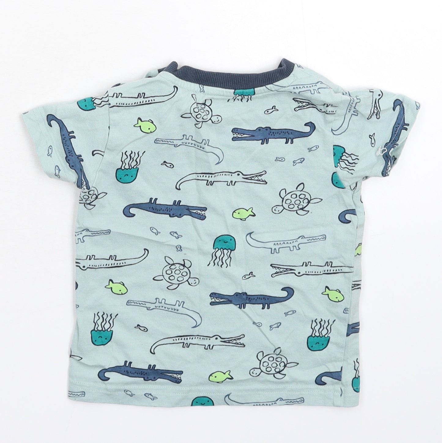 Nutmeg Baby Blue   Basic T-Shirt Size 18-24 Months