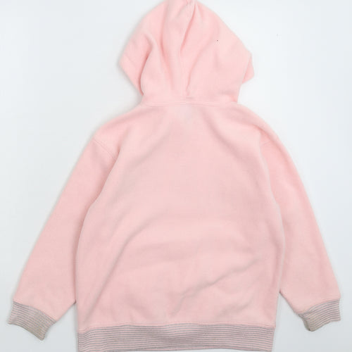 Gap Girls Pink  Fleece Pullover Hoodie Size 8-9 Years