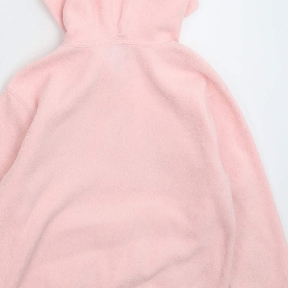 Gap Girls Pink  Fleece Pullover Hoodie Size 8-9 Years