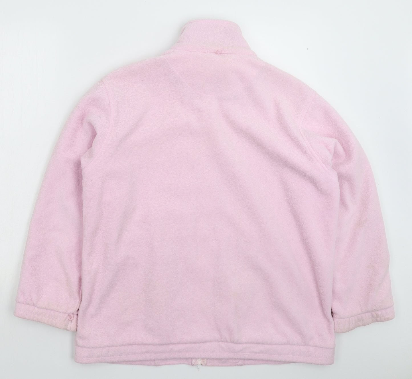 Classics Womens Pink  Fleece Jacket  Size 14