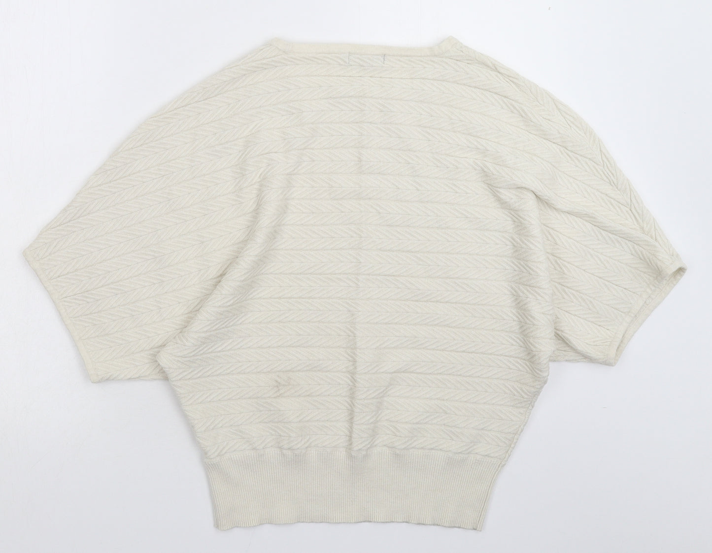 F&F Womens Grey  Knit Pullover Jumper Size 16
