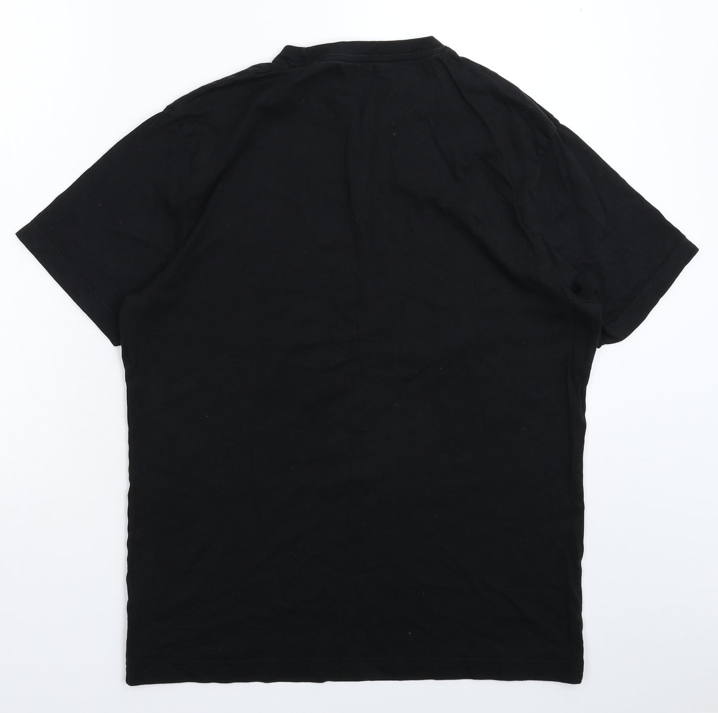 TU Mens Black    T-Shirt Size L