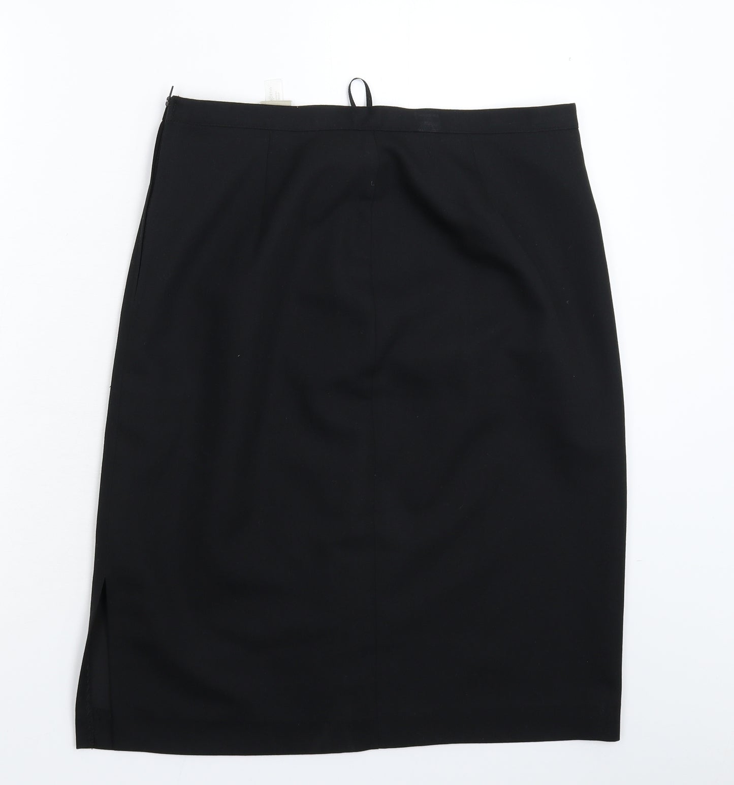 Woolworths Womens Black   Straight & Pencil Skirt Size 14