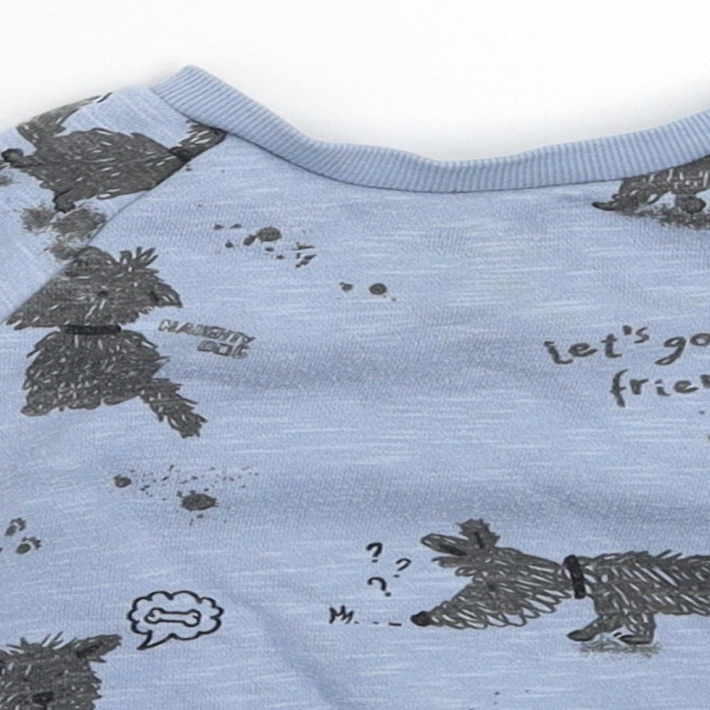 Primark Baby Blue   Pullover Jumper Size 9-12 Months