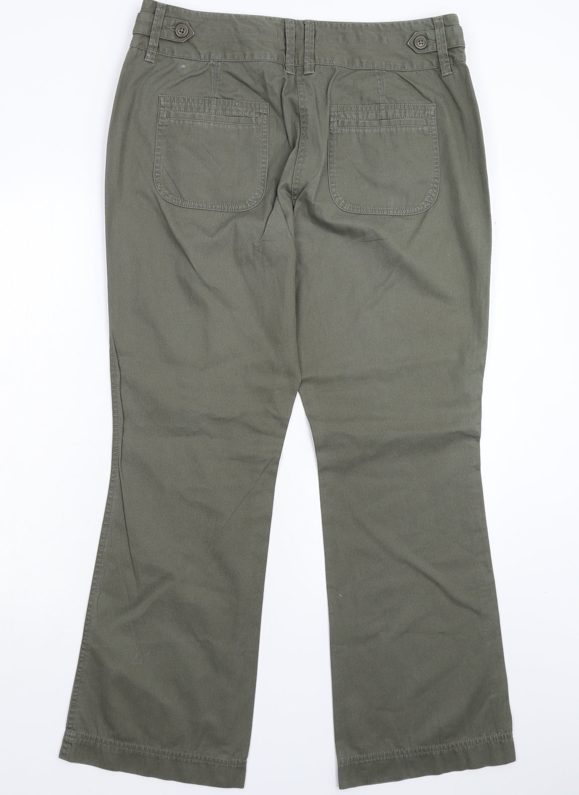 Marks and Spencer Womens Green   Trousers  Size 16 L30 in