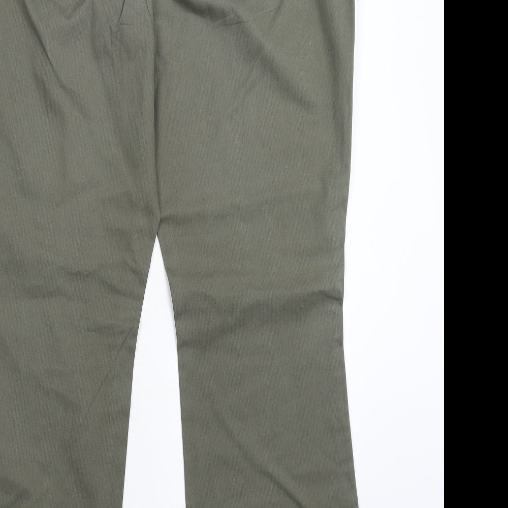 Marks and Spencer Womens Green   Trousers  Size 16 L30 in