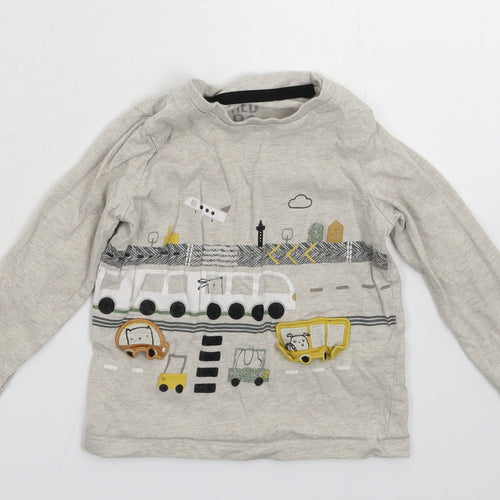 F&F Baby Grey   Basic T-Shirt Size 12-18 Months