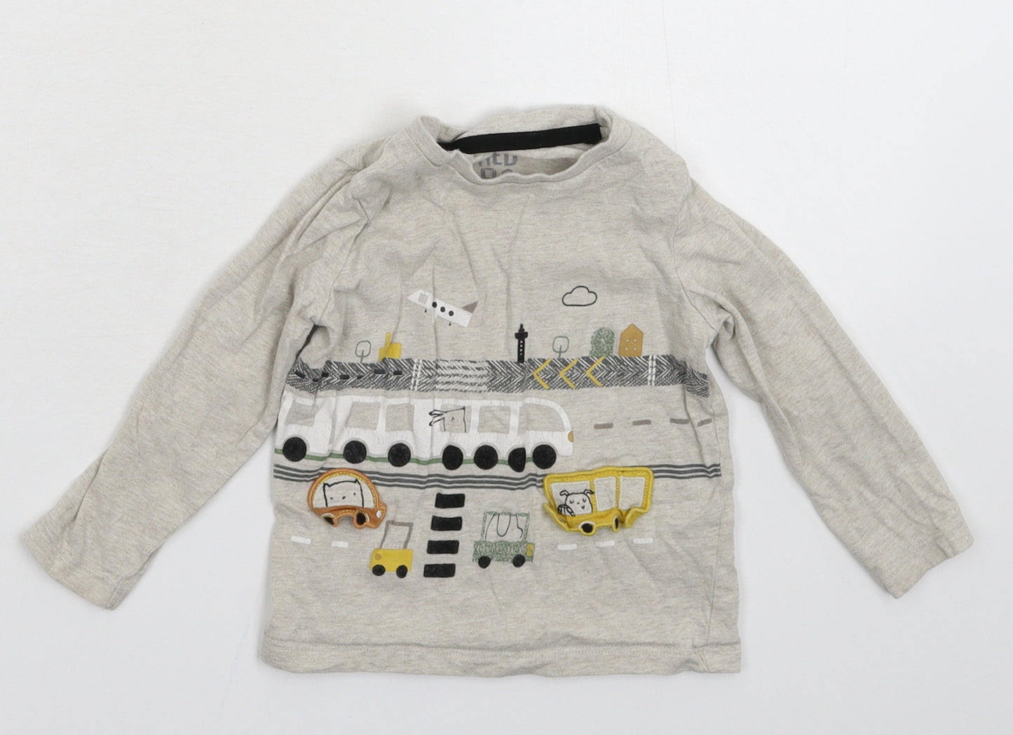 F&F Baby Grey   Basic T-Shirt Size 12-18 Months