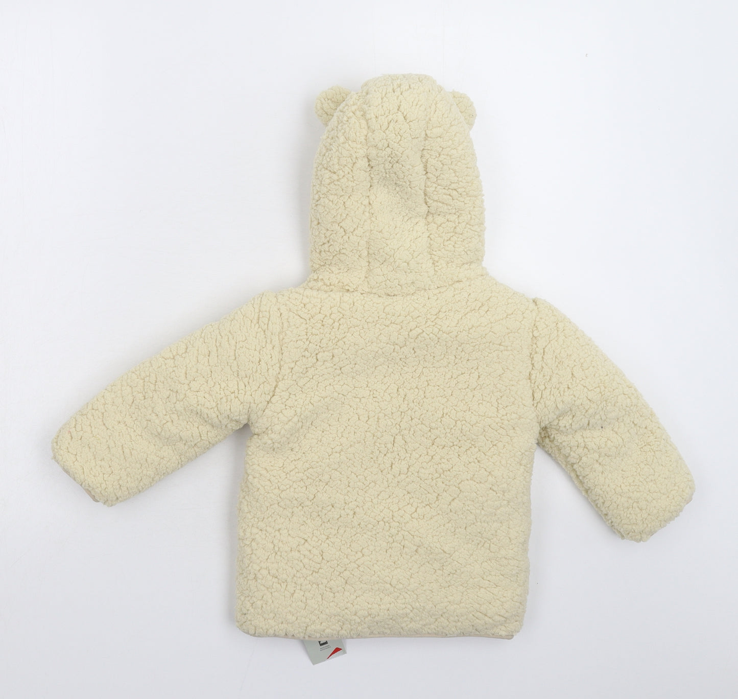 George Baby White  Fleece Jacket  Size 12-18 Months